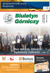 Biuletyn Górniczy nr 7 - 8 (251-252) Lipiec - Sierpień 2016 r.