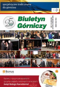 Biuletyn Górniczy Nr 11 - 12 (255 - 256) Listopad - Grudzień 2016 r.