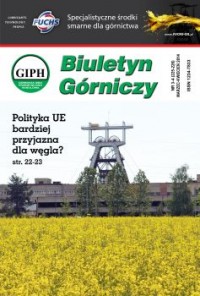 Biuletyn Górniczy Nr 3 - 4 (225 - 226) Marzec - Kwiecień 2014 r.