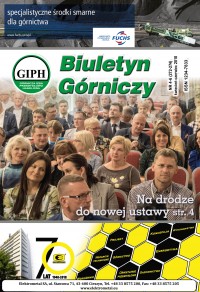 Biuletyn Górniczy nr 4-6 (272-274) Kwiecień - Maj - Czerwiec 2018 r.